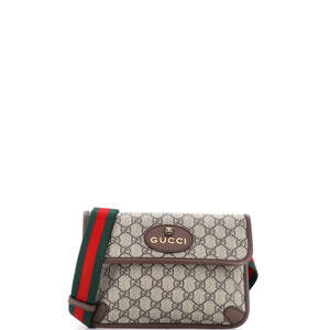 Gucci Neo Vintage Flap Belt Bag Gg #244913G12B